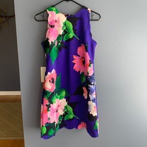 Vince Camuto scalloped cocktail dress